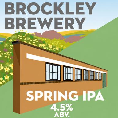 Spring IPA beer artwork
