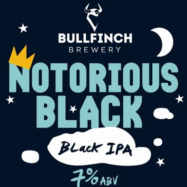 Notorious Black beer artwork