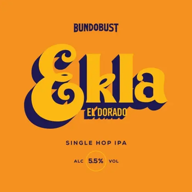 Ekla El Dorado beer artwork