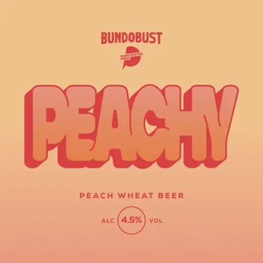 Peachy beer artwork