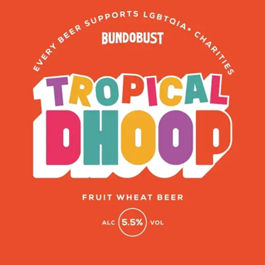 Tropical Dhoop beer artwork