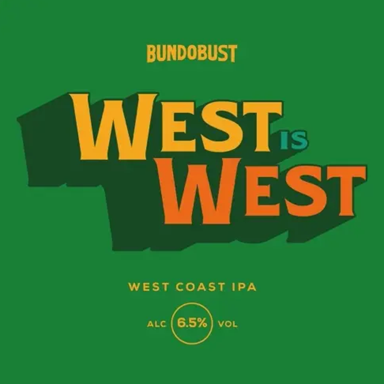 West Is West beer artwork