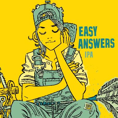 Easy Answers beer artwork