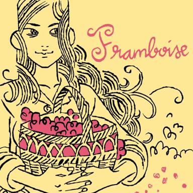 Framboise beer artwork