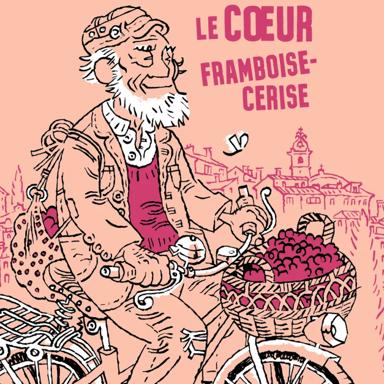 Le Cœur Framboise-Cerise beer artwork