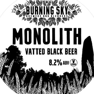 Monolith beer artwork