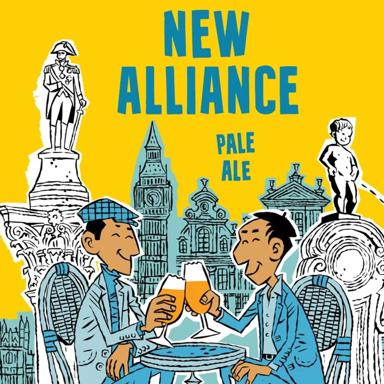 New Alliance beer artwork