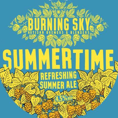 Summertime beer artwork