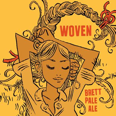 Woven beer artwork