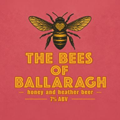 The Bees Of Ballaragh beer artwork