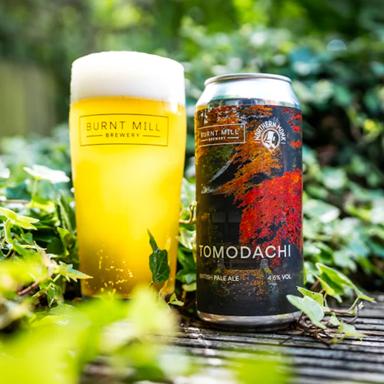 Tomodachi beer artwork