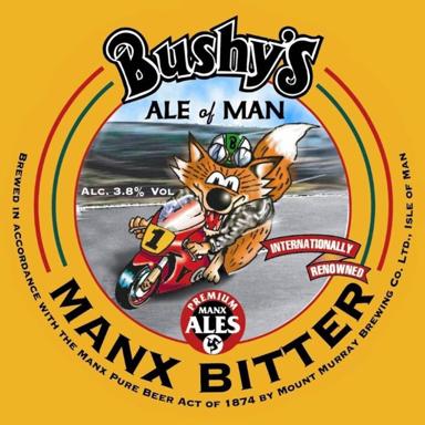 Bushy's Export Bitter beer artwork