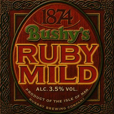 Ruby Mild beer artwork