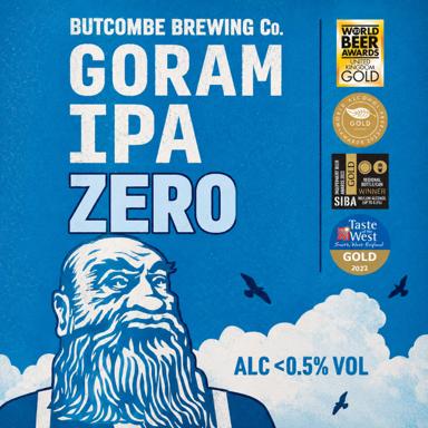 Goram IPA Zero beer artwork