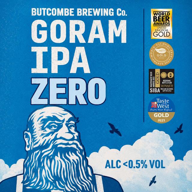 Goram IPA Zero beer artwork