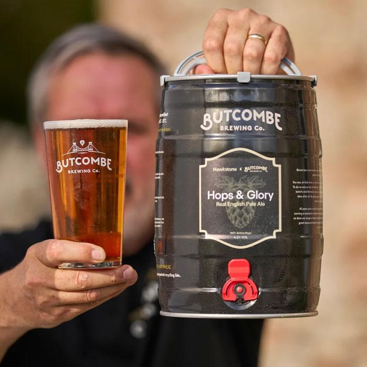 Artwork for Hops & Glory by Butcombe Brewing Co