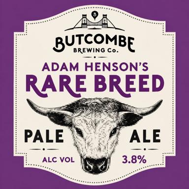 Rare Breed beer artwork