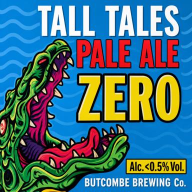 Tall Tales Pale Ale Zero beer artwork