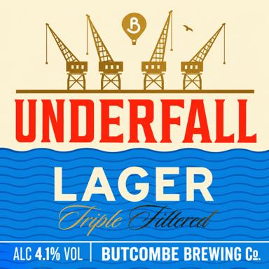 Underfall Triple Filtered Lager beer artwork
