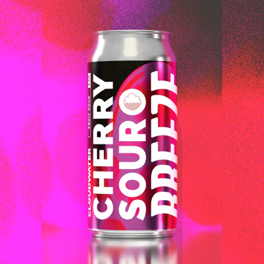 Cherry Breeze beer artwork