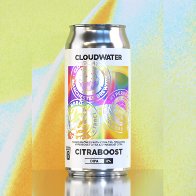Citraboost beer artwork