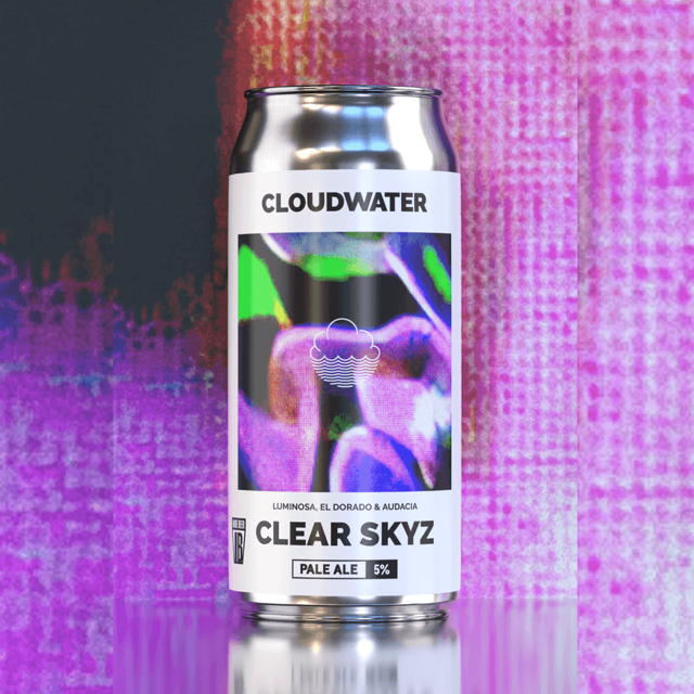 Clear Skyz beer artwork