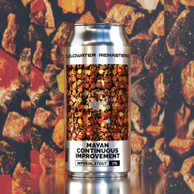 Mayan Continuous Improvement beer artwork