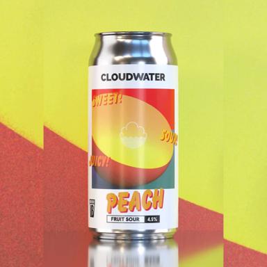 Peach Sour beer artwork