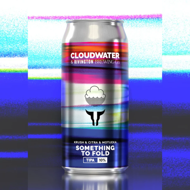Something To Fold x Rivington beer artwork
