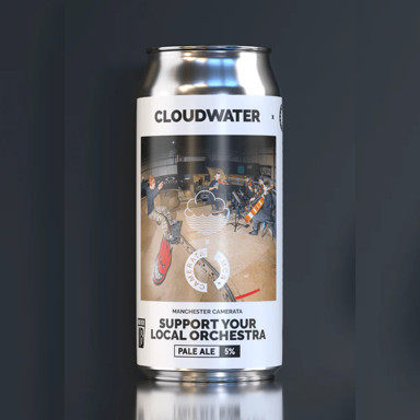 Support Your Local Orchestra beer artwork