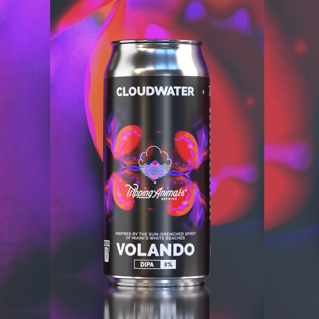Volando x Tripping Animals beer artwork