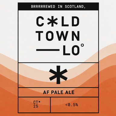 AF Pale Ale beer artwork