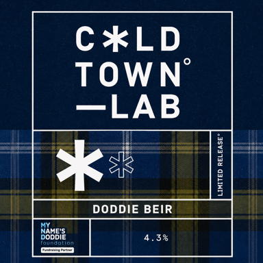 Doddie Beir beer artwork
