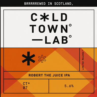 Robert the Juice IPA beer artwork