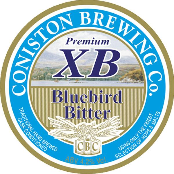 Bluebird Premium XB beer artwork
