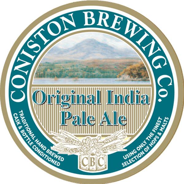 Coniston Original India Pale Ale beer artwork