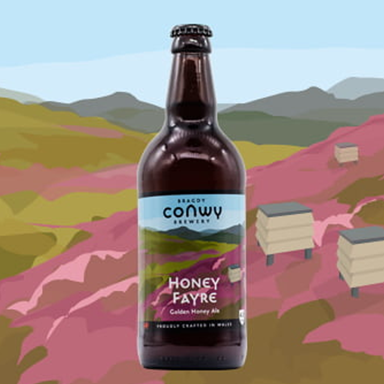 Honey Fayre beer artwork