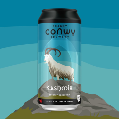 Kashmir IPA beer artwork