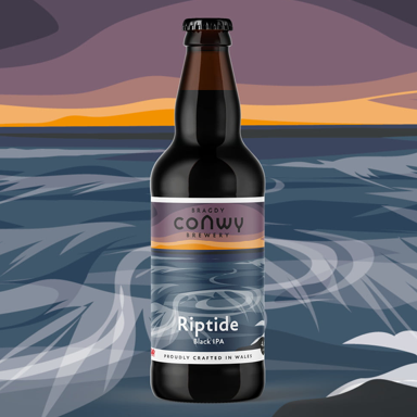 Riptide beer artwork