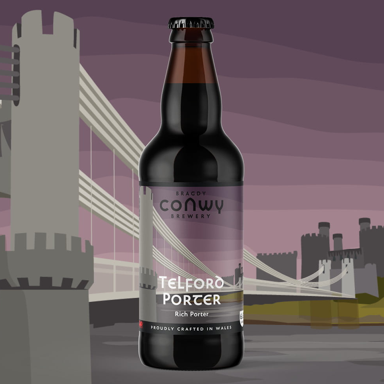Telford Porter beer artwork