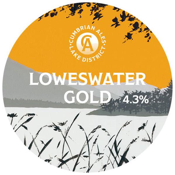 Loweswater Gold beer artwork