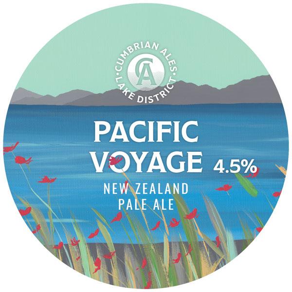 Pacific Voyage beer artwork