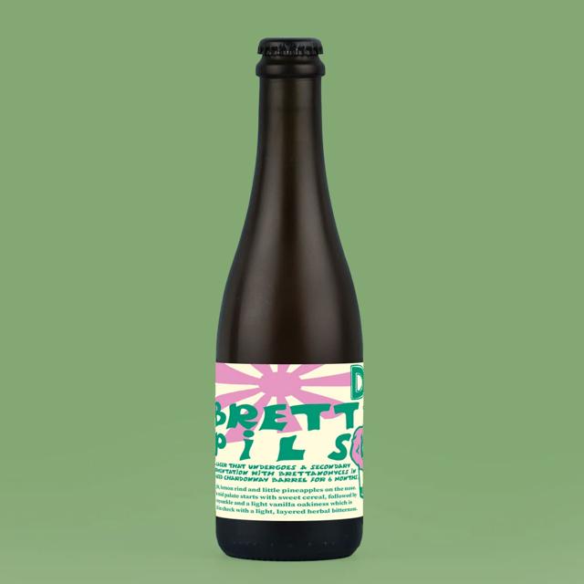 Brett Pils beer artwork