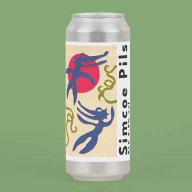 Simcoe Pils beer artwork