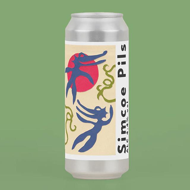 Simcoe Pils beer artwork