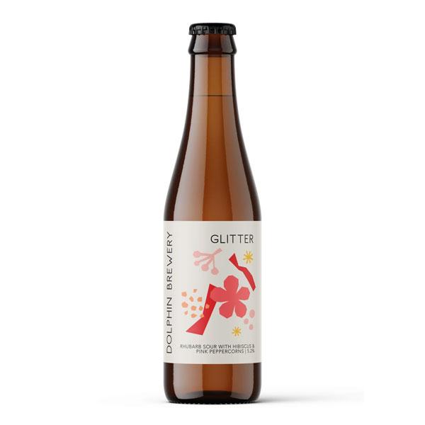 Glitter beer artwork