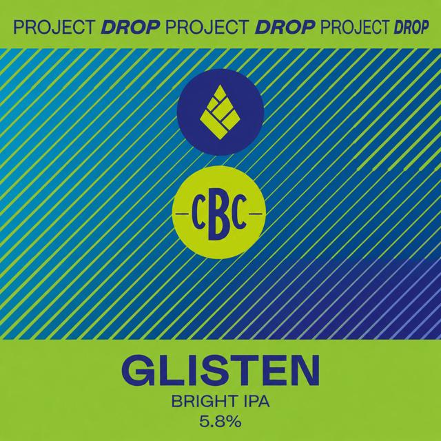 Glisten beer artwork