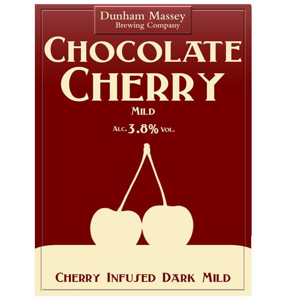 Chocolate Cherry beer artwork