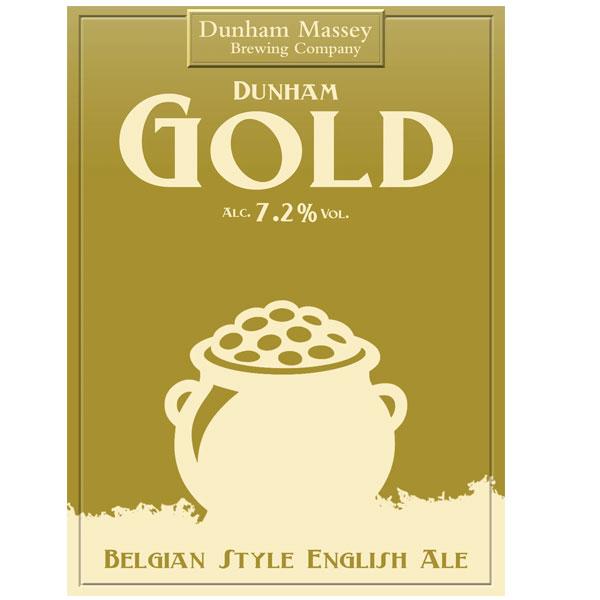 Dunham Gold beer artwork