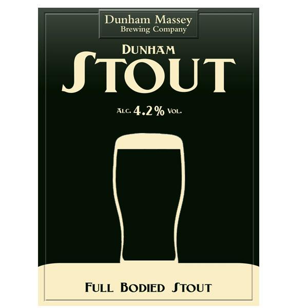 Artwork for Dunham Stout by Dunham Massey Brewing